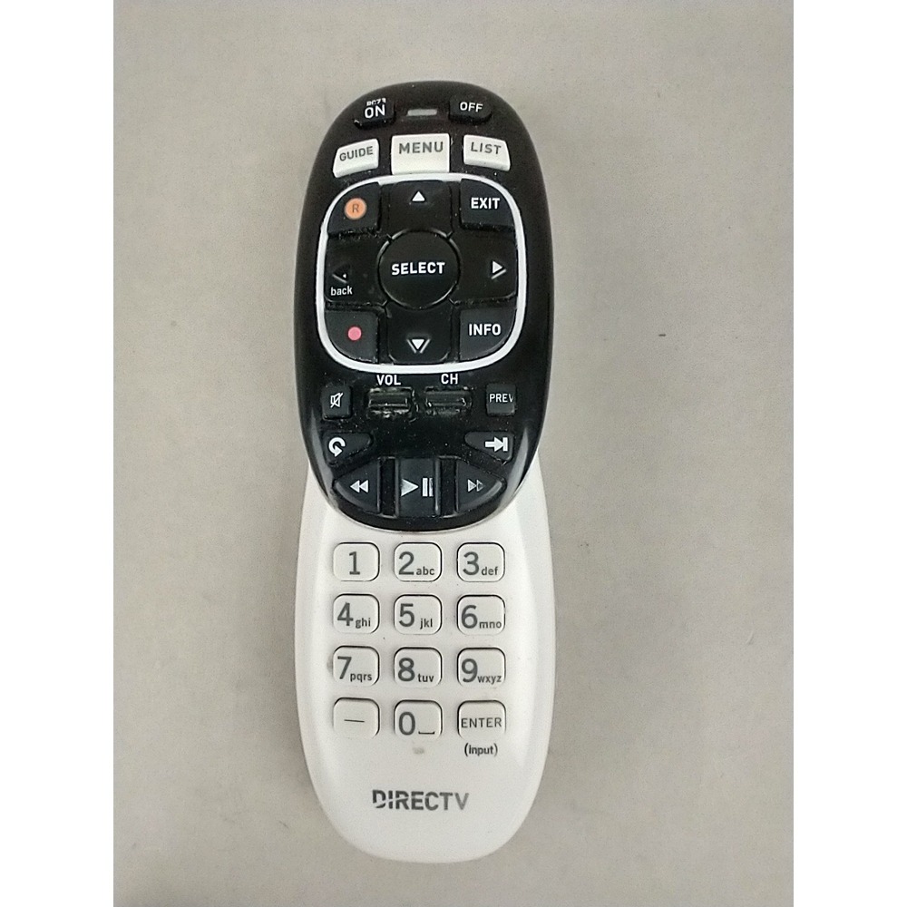 Directv RC71 Genie Remote Control RF Universal Black White MG33004β R33009XA00